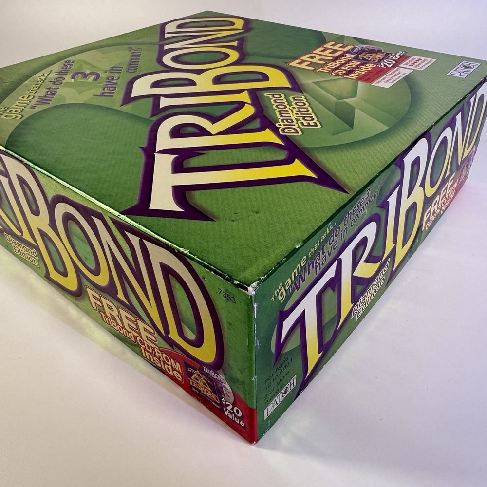 Patch Prod Boardgame TriBond (2000 Diamond Ed) Box VG/VG+ - Picture 4 of 13